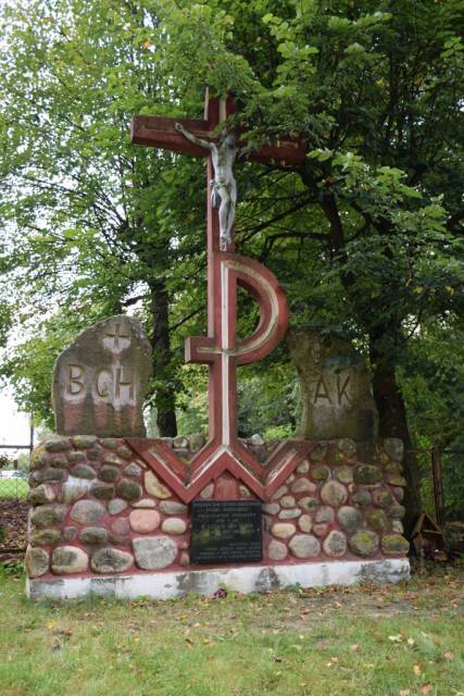 Wola Wodyńska - pomnik żołnierzy Polskiego Państwa Podziemnego