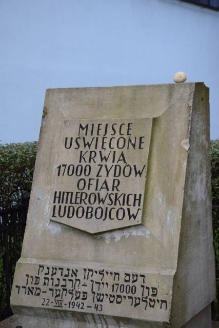 Pomnik pamięci pomordowanych Żydów